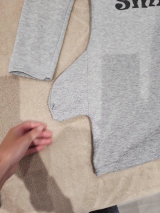 Vestido gris con estrella