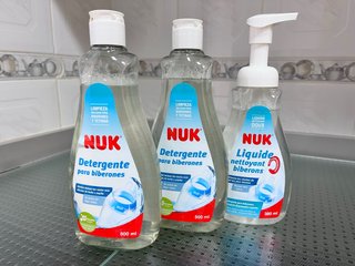 NUK Detergente para biberones (3 uds)