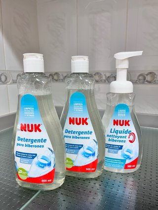 NUK Detergente para biberones (3 uds)