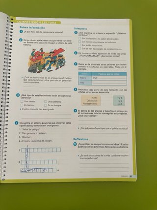 Cuaderno de lengua castellana [y] literatura, 1...