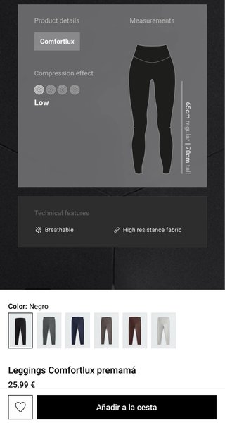 Mallas premamá Oysho Comfortlux Talla S
