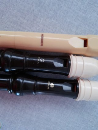3 Flautas Escolares Hohner y Zen-On
