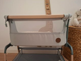 Cuna Maxi-Cosi Iora Air - color gris/madera