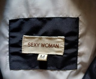 Piumino Sexy Woman nero tg M sciancrato