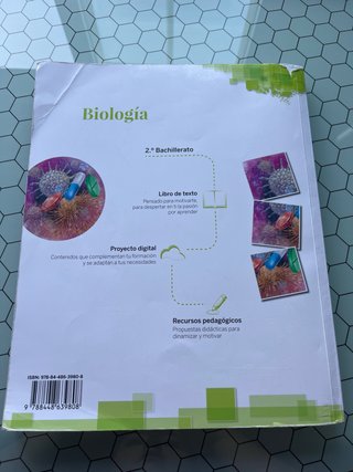 Biología 2o Bachillerato