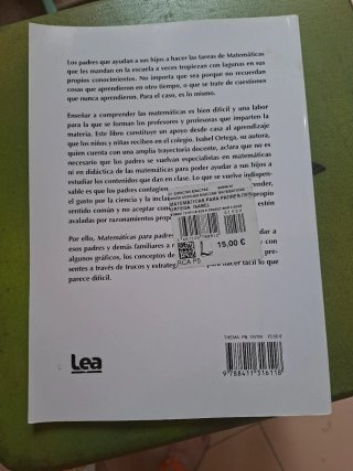 Matemáticas para padres desesperados