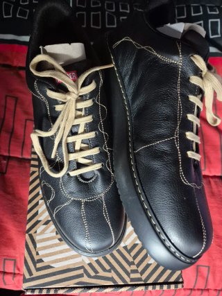 Zapatos Camper Twins Negros.