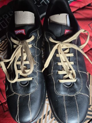 Zapatos Camper Twins Negros.