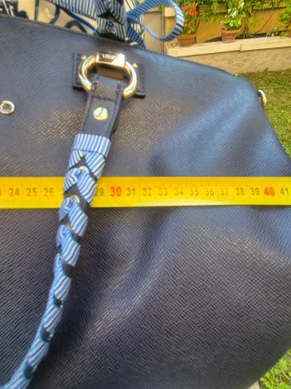 Borsa Liu Jo Nera con Dettagli Blu