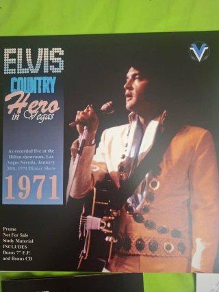 Elvis Country Hero in Vegas 1971 LP