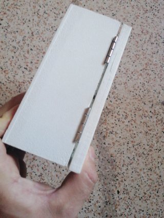 Scatola portaoggetti con coperchio trasparente