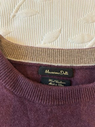 Jersey Massimo Dutti Cachemira Hombre L