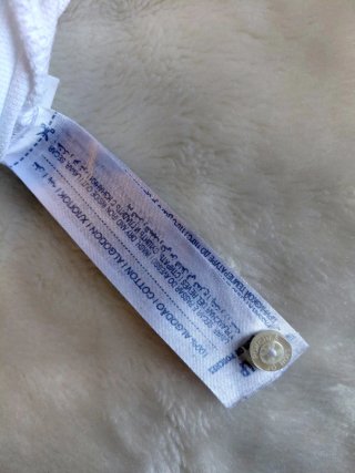 Polo LION OF PORCHES Slim Fit S Blanco