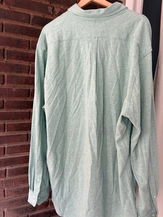 Polo Ralph Lauren manga larga verde Talla XXL