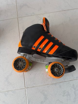 Patines Sioux Hockey Negros Naranja Talla 40.