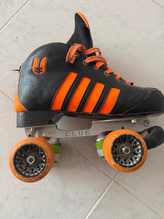 Patines Sioux Hockey Negros Naranja Talla 40.