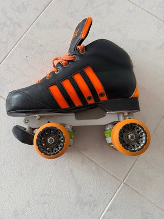 Patines Sioux Hockey Negros Naranja Talla 40.