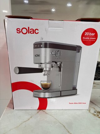 Cafetera Solac Taste Slim D20 Inox