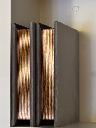 Libros caja decoracion.