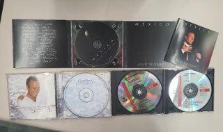 4 CDs Julio Iglesias: México Divorcio Calor Crazy