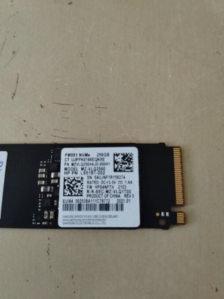 DISCO SSD NVME SAMSUNG 256GB