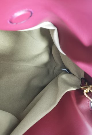 Bolso Loewe bandolera piel rojo
