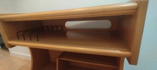 Mueble auxiliar madera 15€