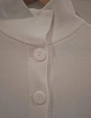 Jersey canal blanco vintage