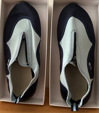 Zapatillas Aqua/Playa/Río Azul/Blanco