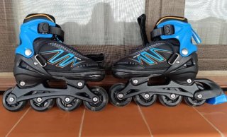 Patines Infantiles Ajustables con LED Talla 31-35