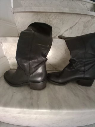 2 Paia Stivali Donna Tg 37