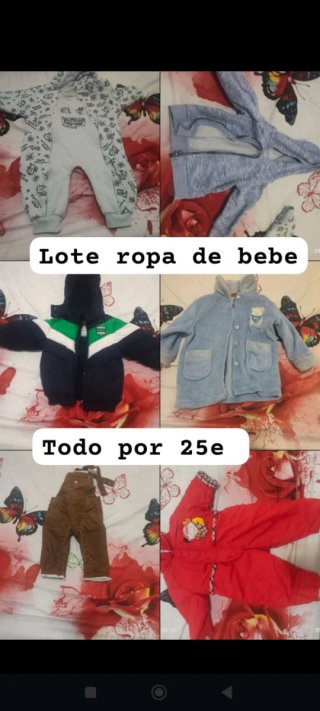 Lote Ropa Bebé Invierno 25€