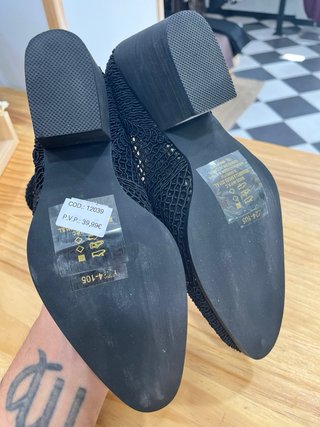 Botas cowboy verano negras