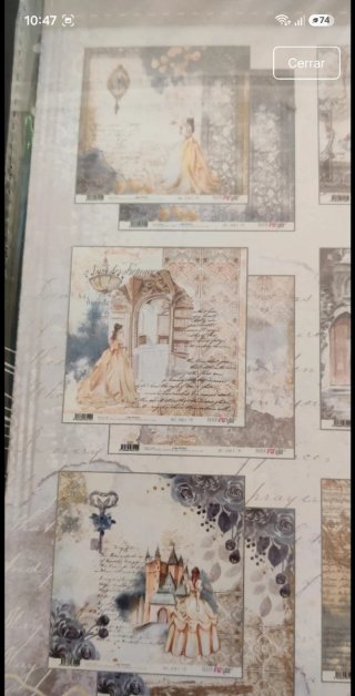 Papel Scrapbooking Colección Once Upon A Time