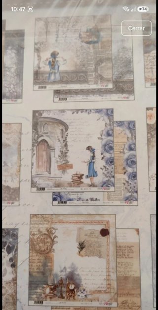 Papel Scrapbooking Colección Once Upon A Time