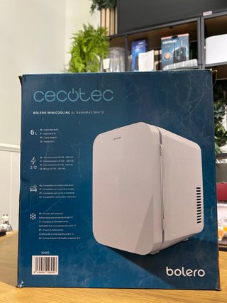Mini nevera Cecotec 6L Bahamas White