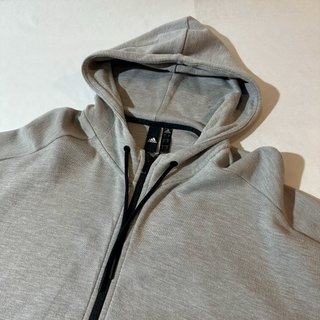 Sudadera Adidas con capucha gris - Talla M