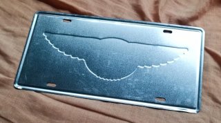 Placa decorativa Bentley