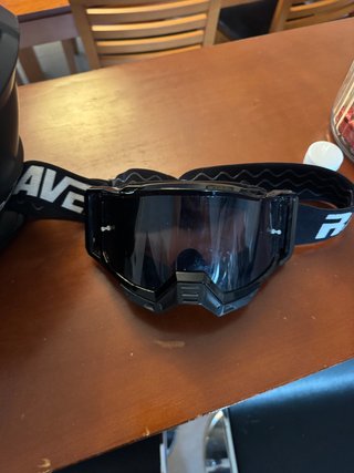 Casco Motocross Raven Negro