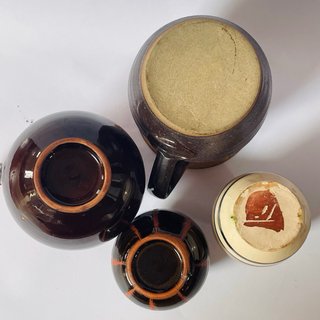 4 piezas cerámicas
