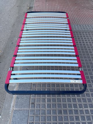 Somier 90x190cm Madera con 4 Patas