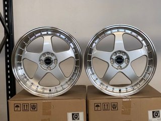 4 LLANTAS FIVE 7.5-8.5X17 5X100 4X100 STILO RS