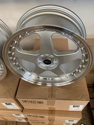 4 LLANTAS FIVE 7.5-8.5X17 5X100 4X100 STILO RS
