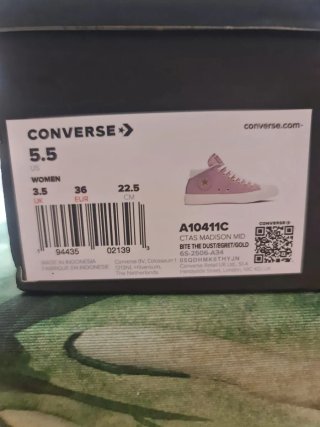 Converse Chuck Taylor All Star Morado Dorado