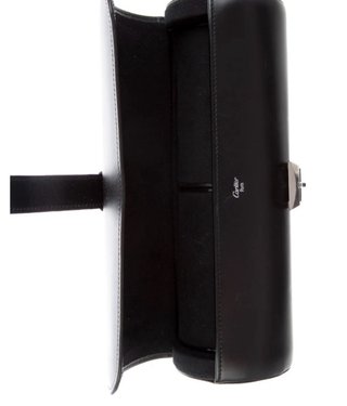 Estuche Viaje Reloj Cartier Negro
