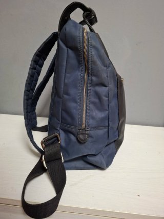 Mochila Emidio Tucci Negra y Azul