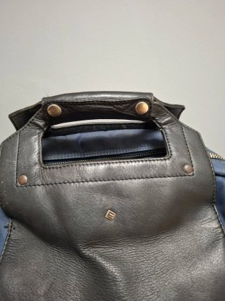 Mochila Emidio Tucci Negra y Azul