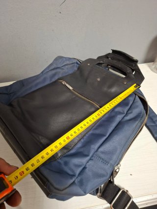 Mochila Emidio Tucci Negra y Azul