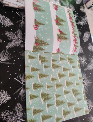 Papel Scrapbooking It's Snow Time Faltan 2 hojas