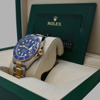 Rolex Submariner 41mm Acero y Oro Azul